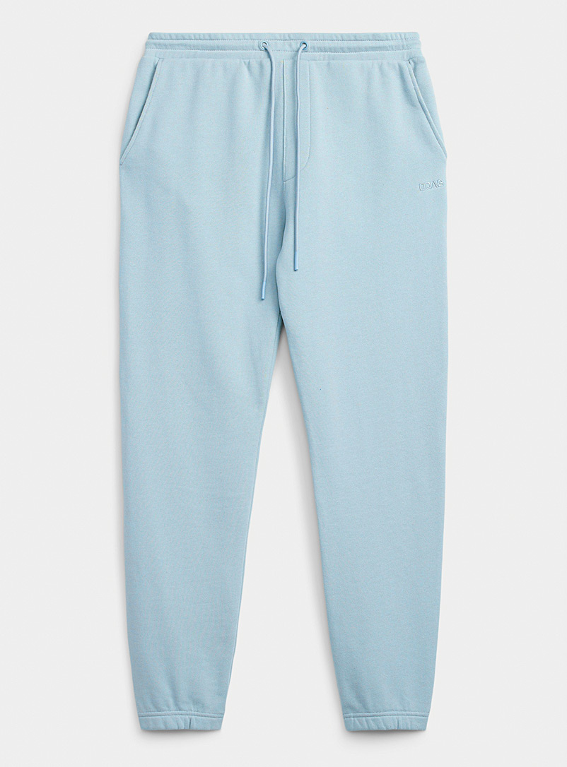Djab Baby Blue Logo French terry joggers DJAB 101 for men