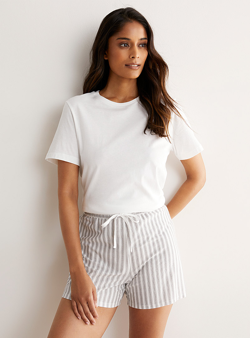 Organic cotton essential lounge T-shirt, Miiyu, Women's Pyjamas and  Loungewear Online