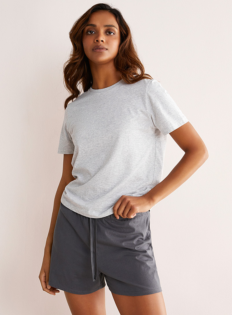 Organic cotton lounge shorts, Miiyu, Shop Women's Sleep Shorts Online