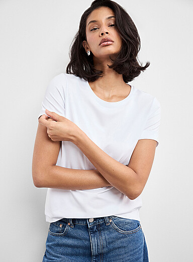 Le t-shirt col rond coton SUPIMA<sup>MD</sup>