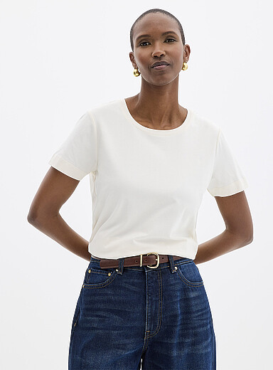 Le t-shirt col rond coton SUPIMA<sup>MD</sup>