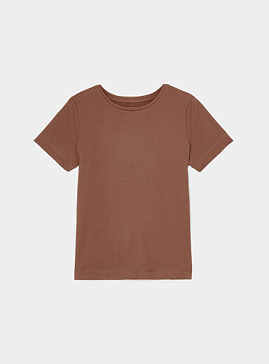 SUPIMA&reg; cotton crew-neck T-shirt