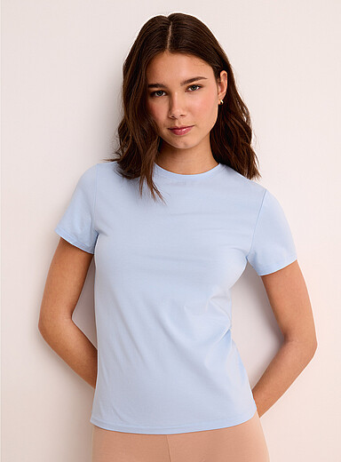 Supima&reg; cotton minimalist T-shirt