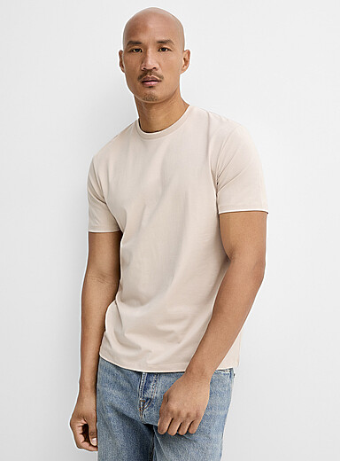 Stretch SUPIMA&reg; cotton T-shirt <b>Standard fit</b>