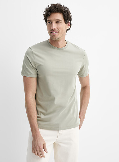 Stretch SUPIMA&reg; cotton T-shirt <b>Standard fit</b>