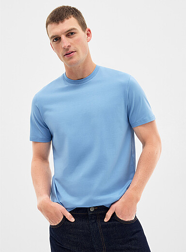 Le 31: Le t-shirt coton SUPIMA<sup><small>MD</small></sup> extensible <b>Coupe standard</b> Sarcelle - Turquoise pour homme