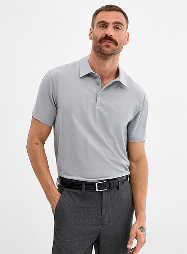 SUPIMA&reg; cotton polo <b>Standard fit</b>
