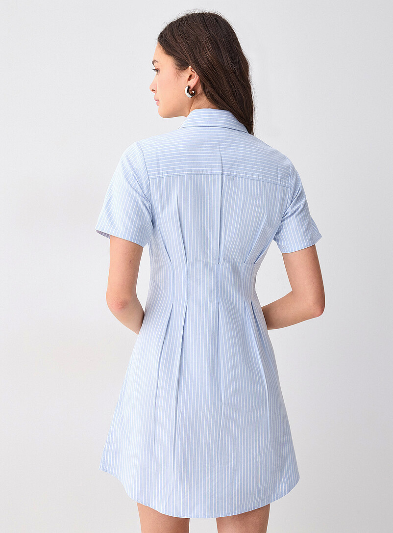 Robe Chemise JCrew En Coton Boutonnée Taille 00 - Neuve Avec étiquettes - Longueur Genou