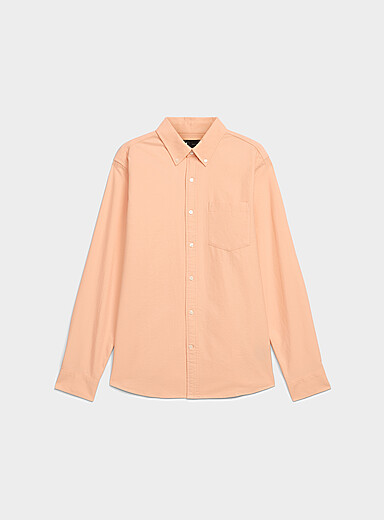 La chemise oxford color&eacute;e <b>Coupe moderne</b>