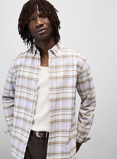 Plaid Oxford shirt <b>Comfort fit</b>