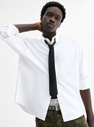 La chemise oxford relaxe