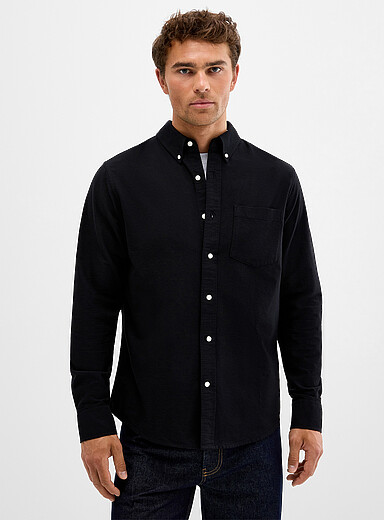 La chemise oxford color&eacute;e <b>Coupe moderne</b>