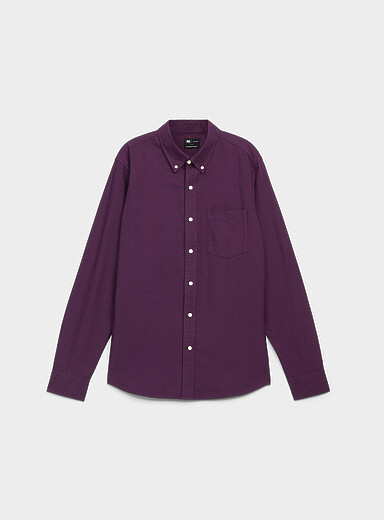 La chemise oxford color&eacute;e <b>Coupe moderne</b>
