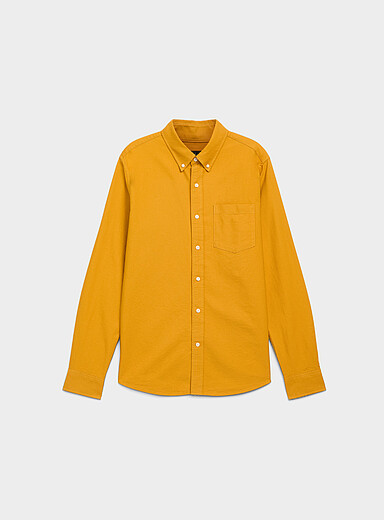 La chemise oxford color&eacute;e <b>Coupe moderne</b>