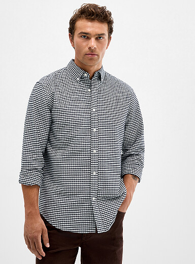 La chemise oxford carreau vichy <b>Coupe confort</b>