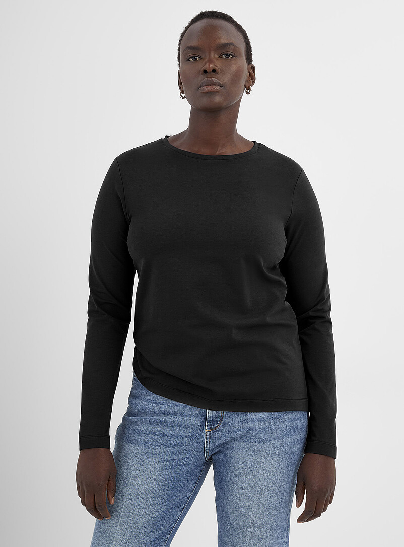 Long-Sleeve Supima® Cotton T-Shirt