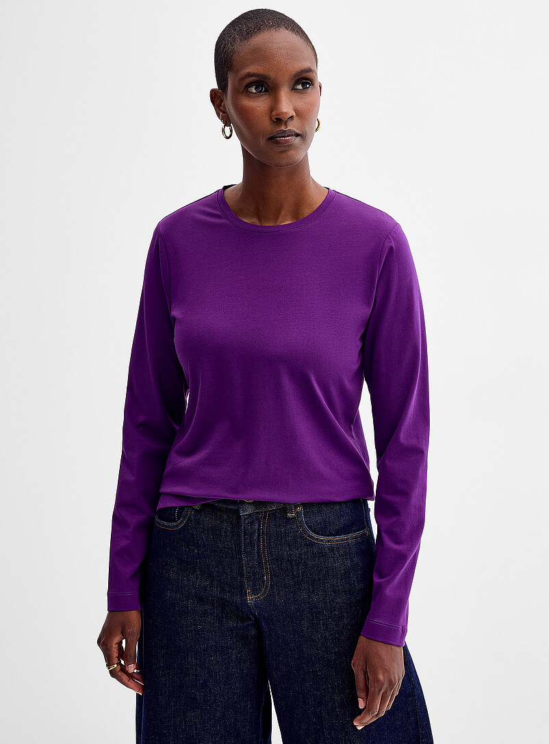 Long-Sleeve Supima® Cotton T-Shirt