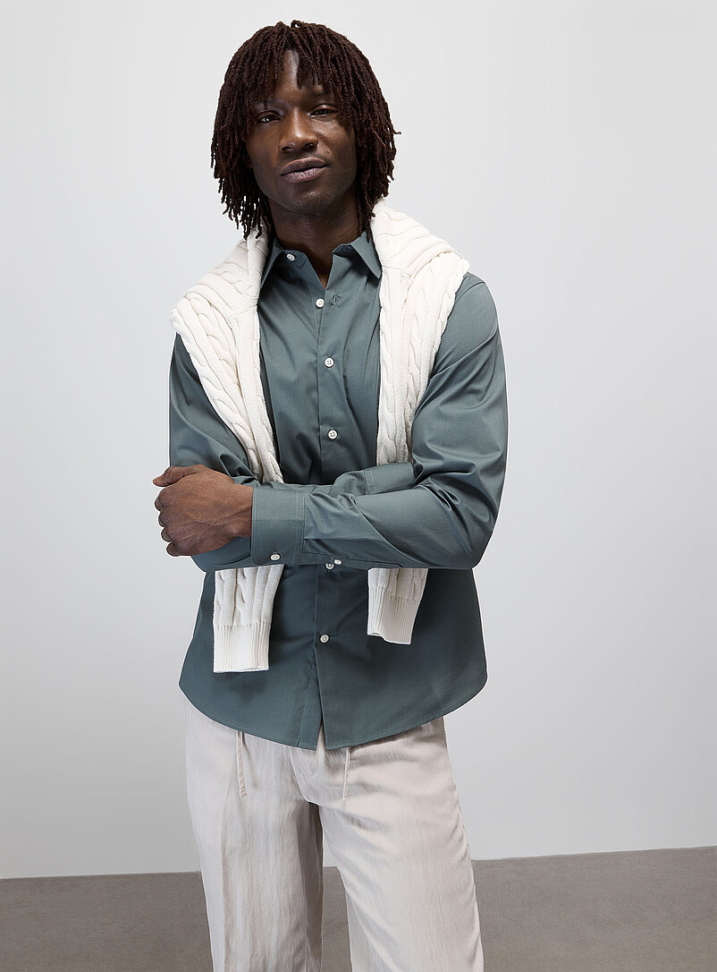 Soft stretch shirt Modern fit product image (primary)