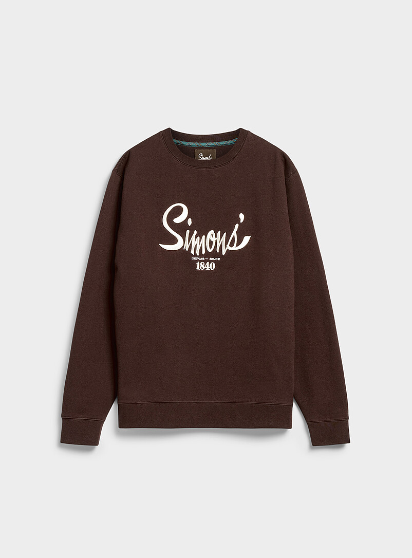 1840 Embroidery Fleece-Lined Sweatshirt Our History, Our Heritage Collection Unisex