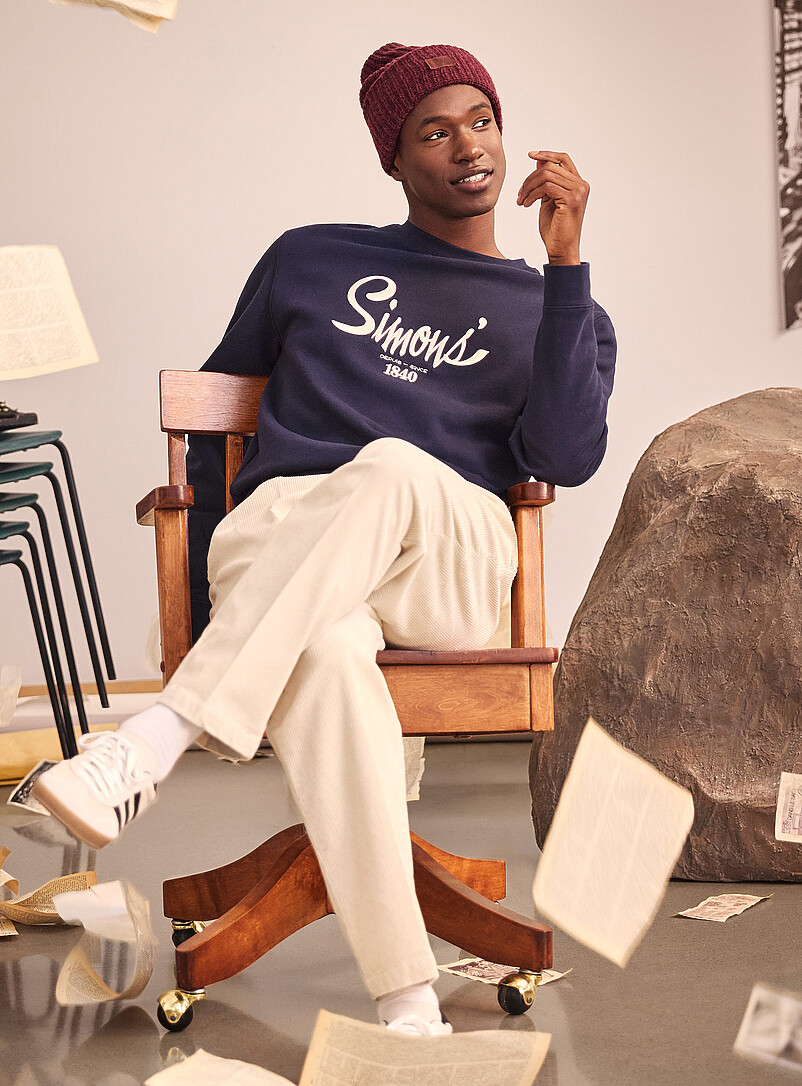 1840 Embroidery Fleece-Lined Sweatshirt Our History, Our Heritage Collection Unisex