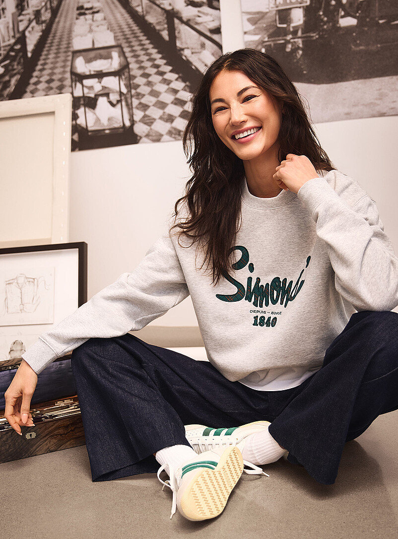 1840 embroidery fleece-lined sweatshirt Our History, Our Heritage Collection Unisex product image (primary)