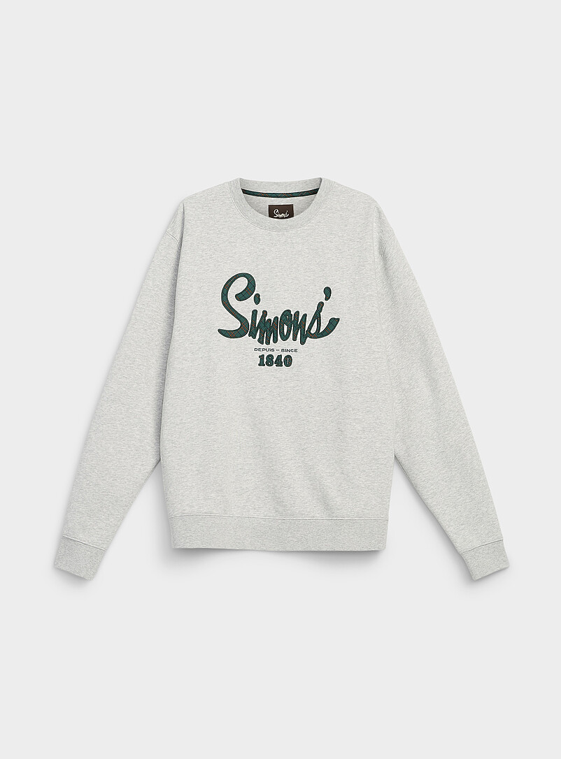 1840 embroidery fleece-lined sweatshirt Our History, Our Heritage Collection Unisex product image 3