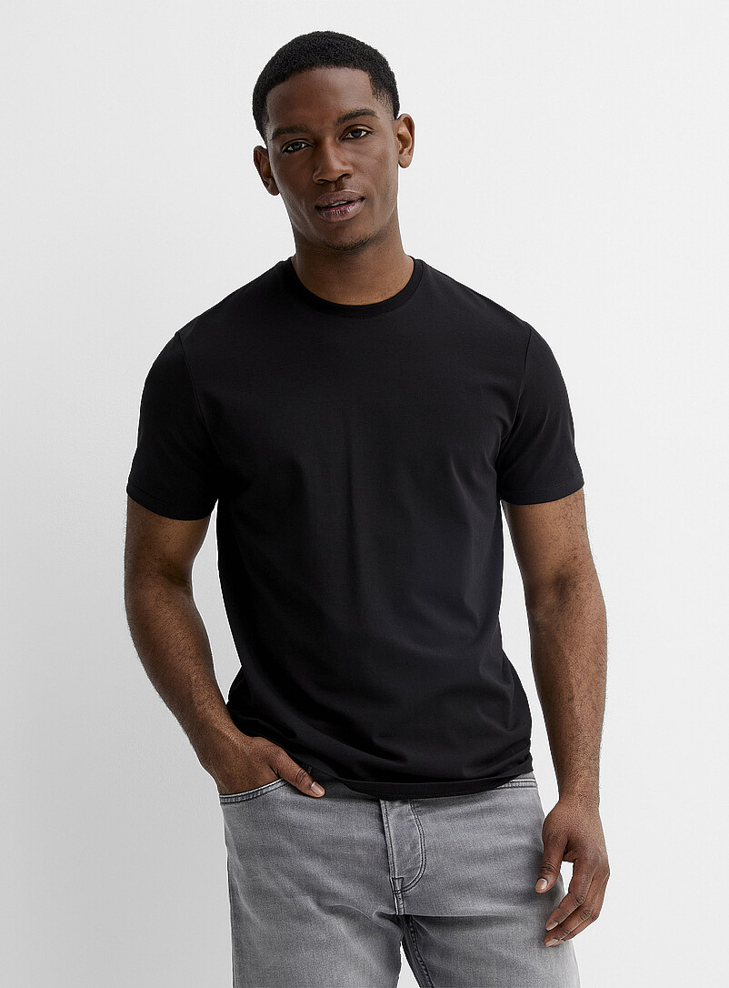 Stretch SUPIMA® cotton T-shirt Standard fit product image (primary)