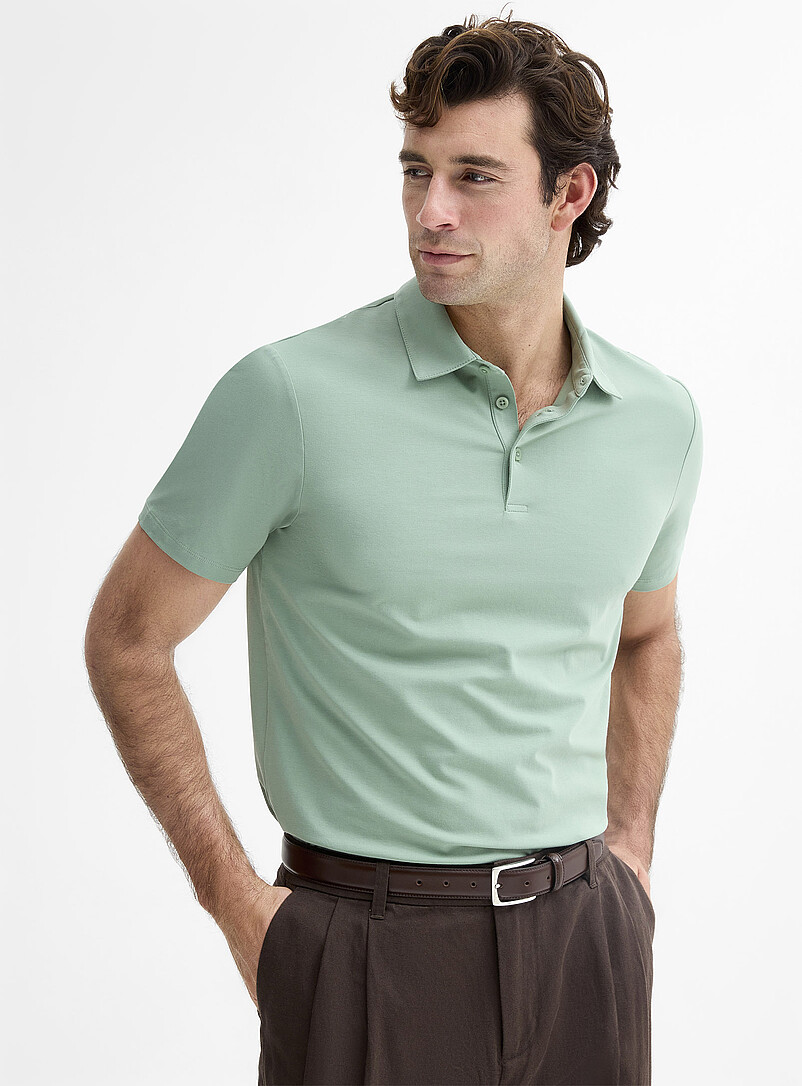SUPIMA® cotton polo Standard fit product image (primary)