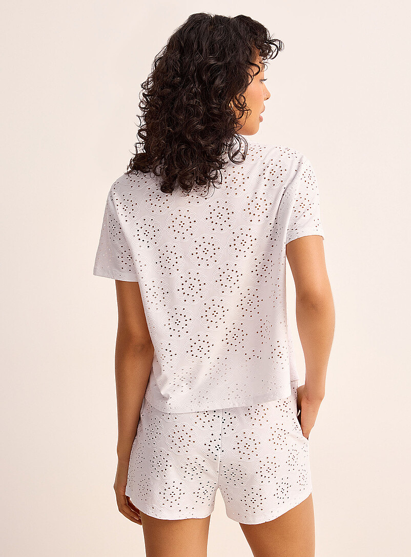 Broderie anglaise pyjama set product image 3