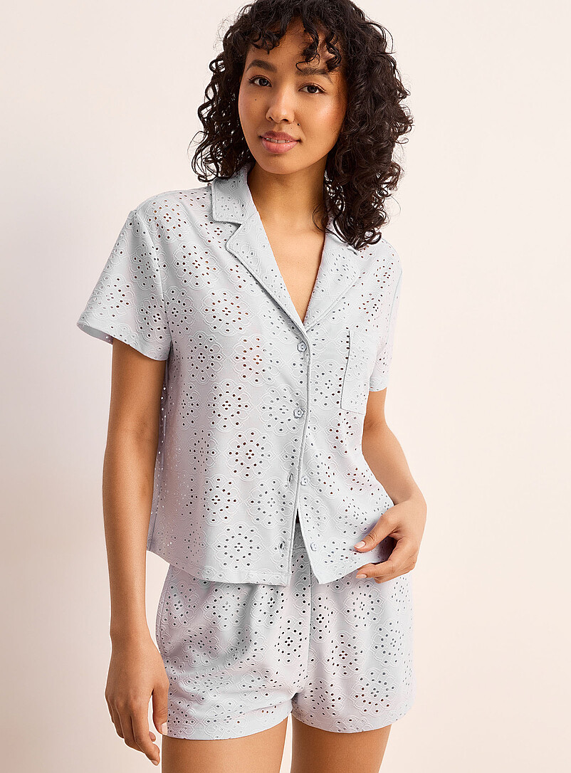 Broderie Anglaise Pyjama Set