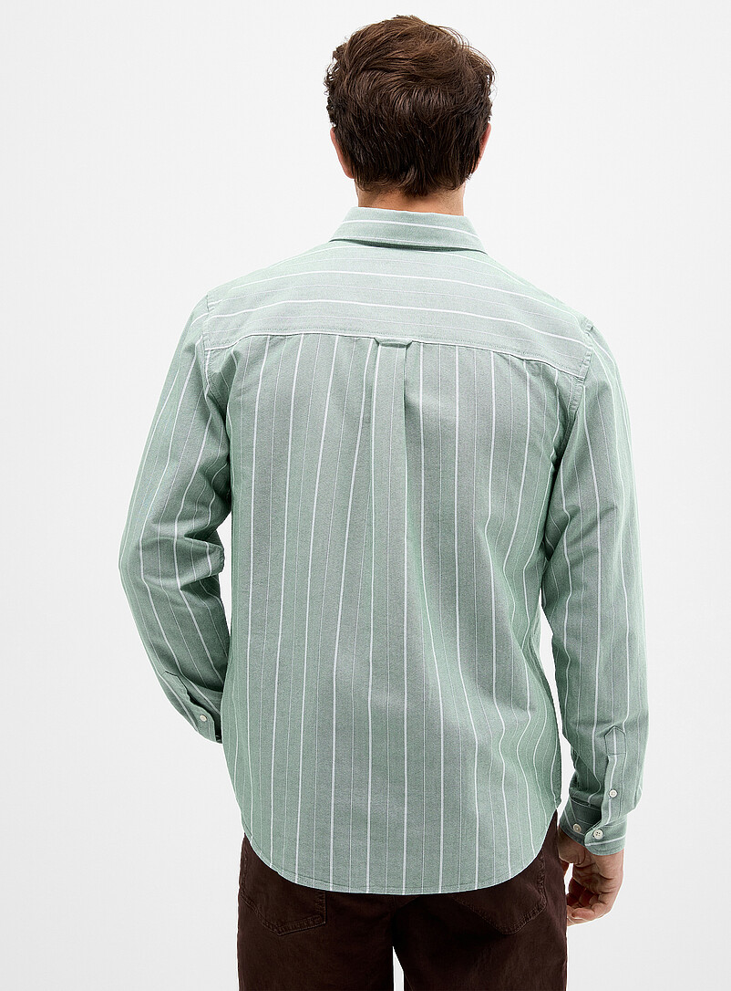 Two-tone stripe Oxford shirt Comfort fit product image 3