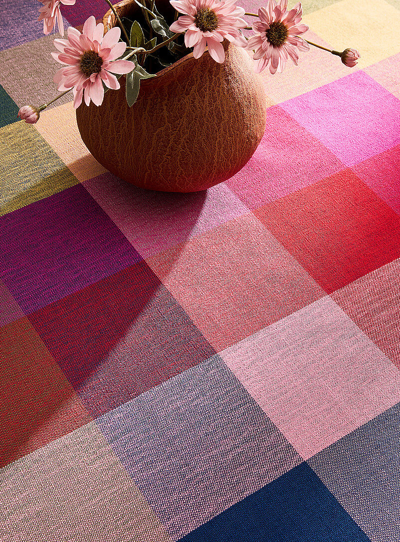 Simons Maison: La nappe carreaux color&eacute;s Carreaux multicolores