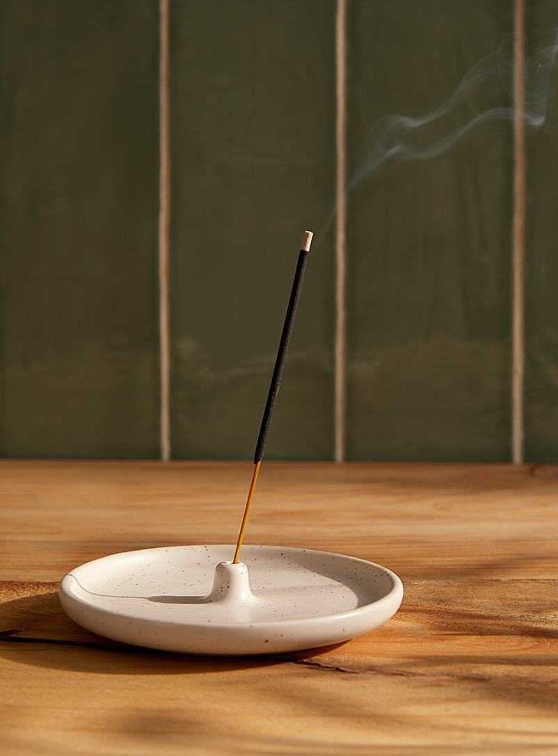 Speckled incense holder, Simons Maison