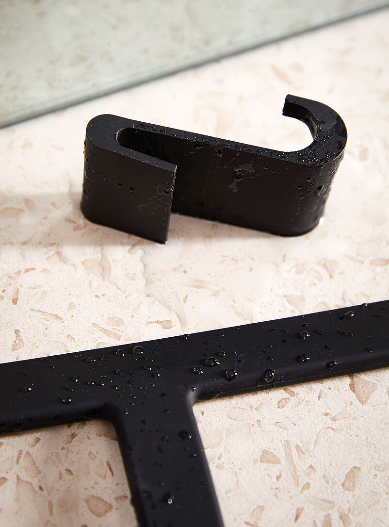 Simons Maison: La raclette de nettoyage silicone Noir
