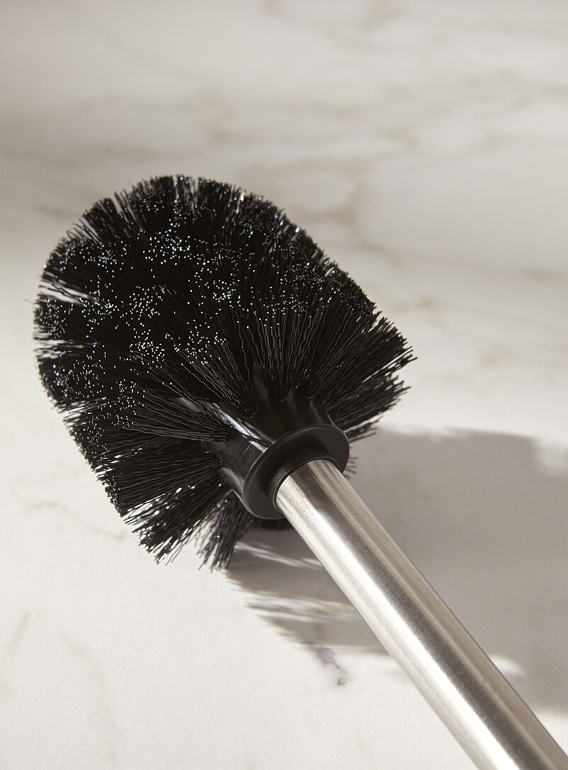 Oak wood toilet brush product image 2
