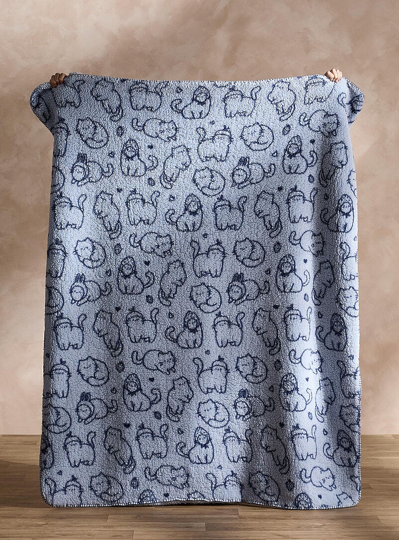 Cute Kittens Fleece Throw 130 X 160 Cm