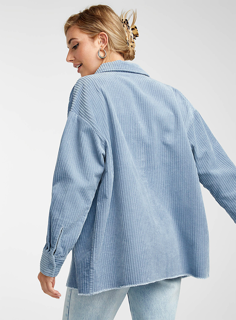 Icône Fawn Organic cotton corduroy overshirt for women