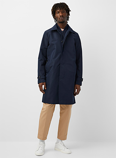 Double-collar trench coat | Le 31 | Shop Men's Overcoats Online | Simons
