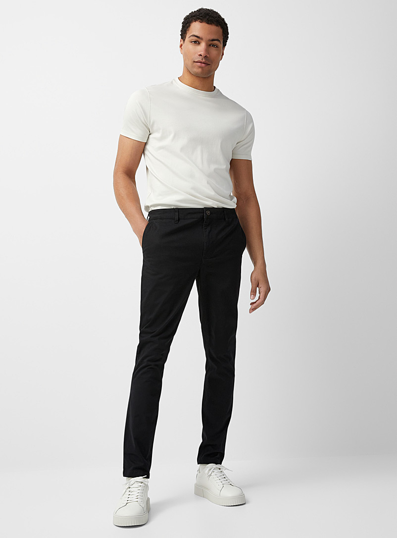 Demon&Hunter 910X Men's Skinny-Fit Stretch Casual Pants - Slim Fit Stretch Cotton Trousers