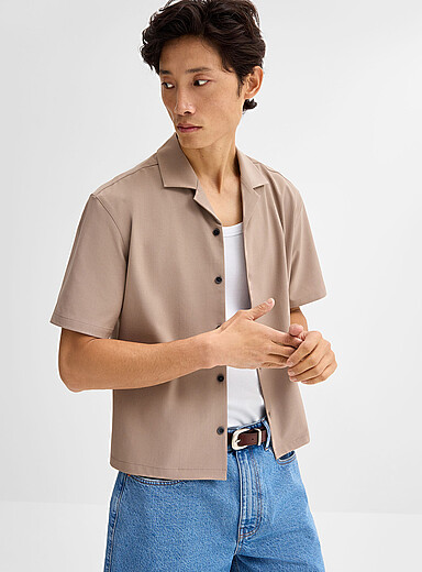 La chemise col ouvert moderne <b>Coupe confort</b>
