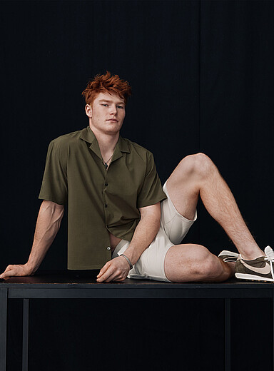 La chemise col ouvert moderne <b>Coupe confort</b>