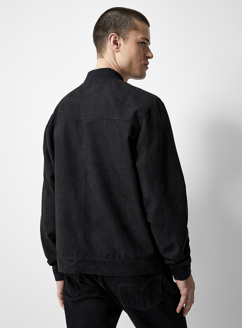 Le 31: Le bomber fa&ccedil;on su&egrave;de Bleu p&acirc;le - Bleu ciel pour homme