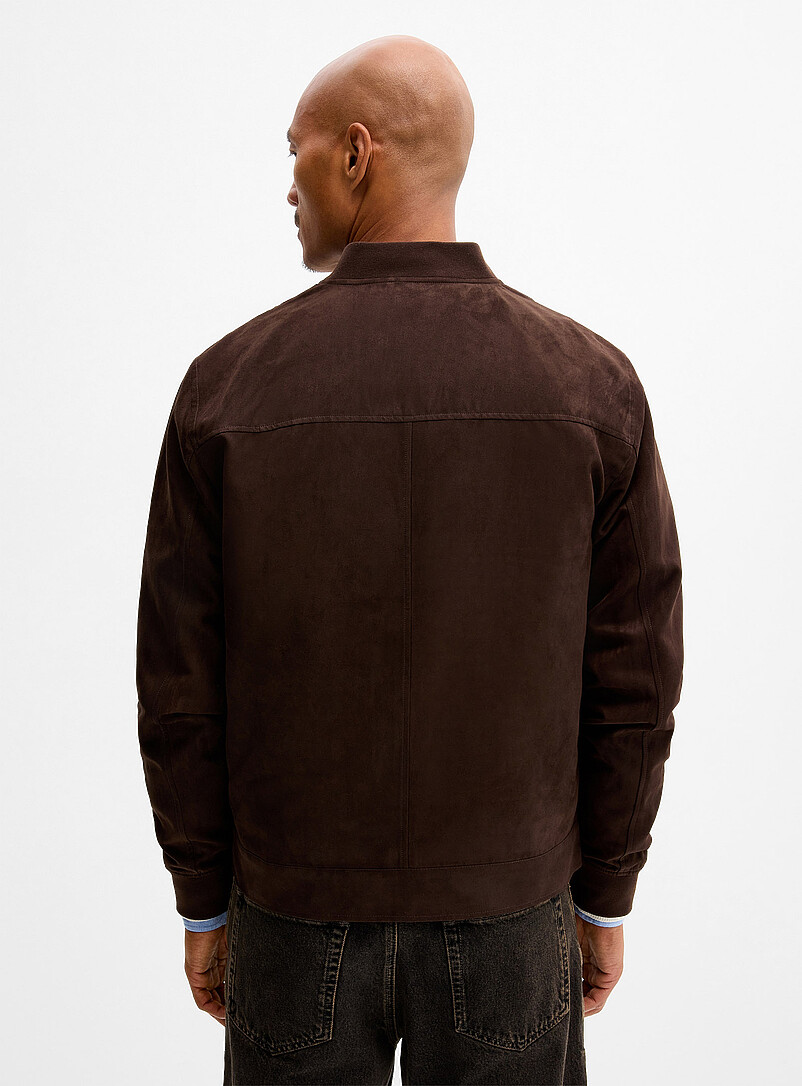 Le 31: Le bomber fa&ccedil;on su&egrave;de Bleu p&acirc;le - Bleu ciel pour homme