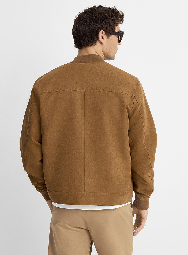 Le 31: Le bomber fa&ccedil;on su&egrave;de Bleu p&acirc;le - Bleu ciel pour homme