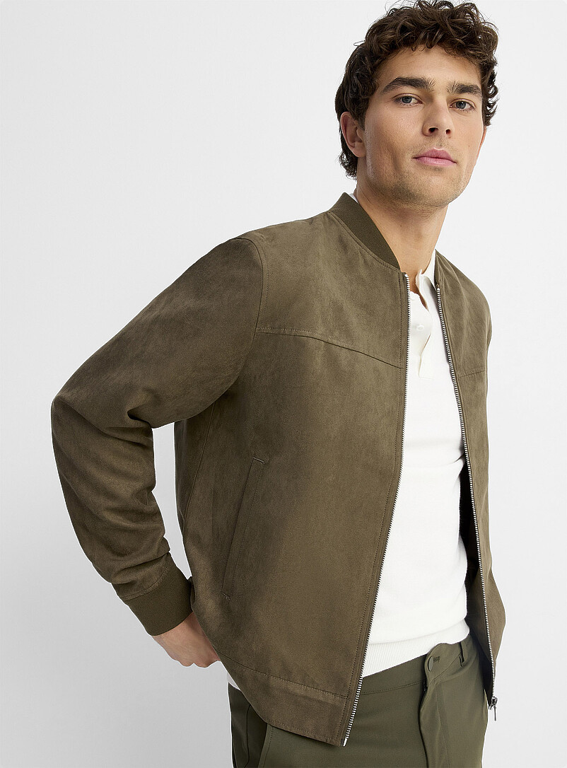 Le 31: Le bomber fa&ccedil;on su&egrave;de Bleu p&acirc;le - Bleu ciel pour homme