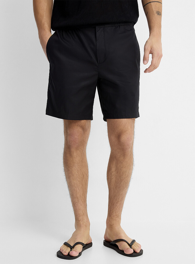 Le 31: Le bermuda toile l&eacute;g&egrave;re <b>Longueur d'entrejambe : 19 cm (7,5 po)</b> Bleu pour homme