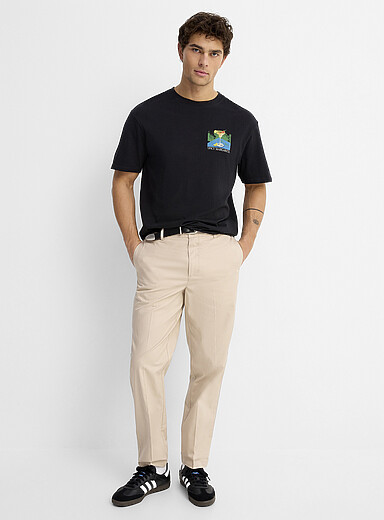 Lightweight weave pant <b>Amsterdam fit - Relaxed & tapered</b>