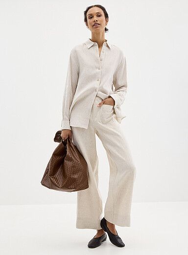 La chemise ample pur lin