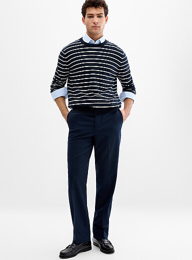Washable soft twill pant <b>Berlin fit - Straight</b>