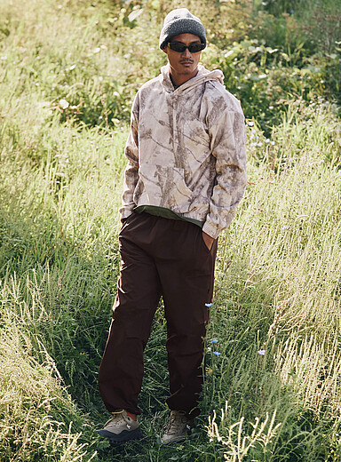 Loose articulated-leg ripstop pant <b>Loose fit</b>
